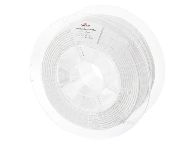 2kg - Spectrum - PLA - Polar White - 1.75mm