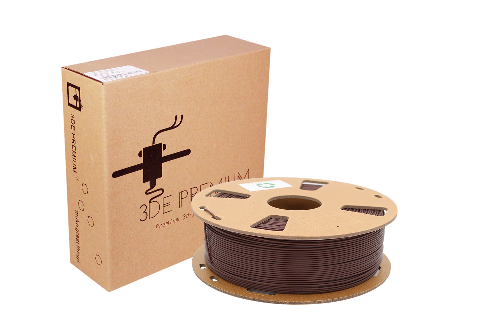 3DE MAX - PLA - Walnut Brown - 1.75mm - 1kg
