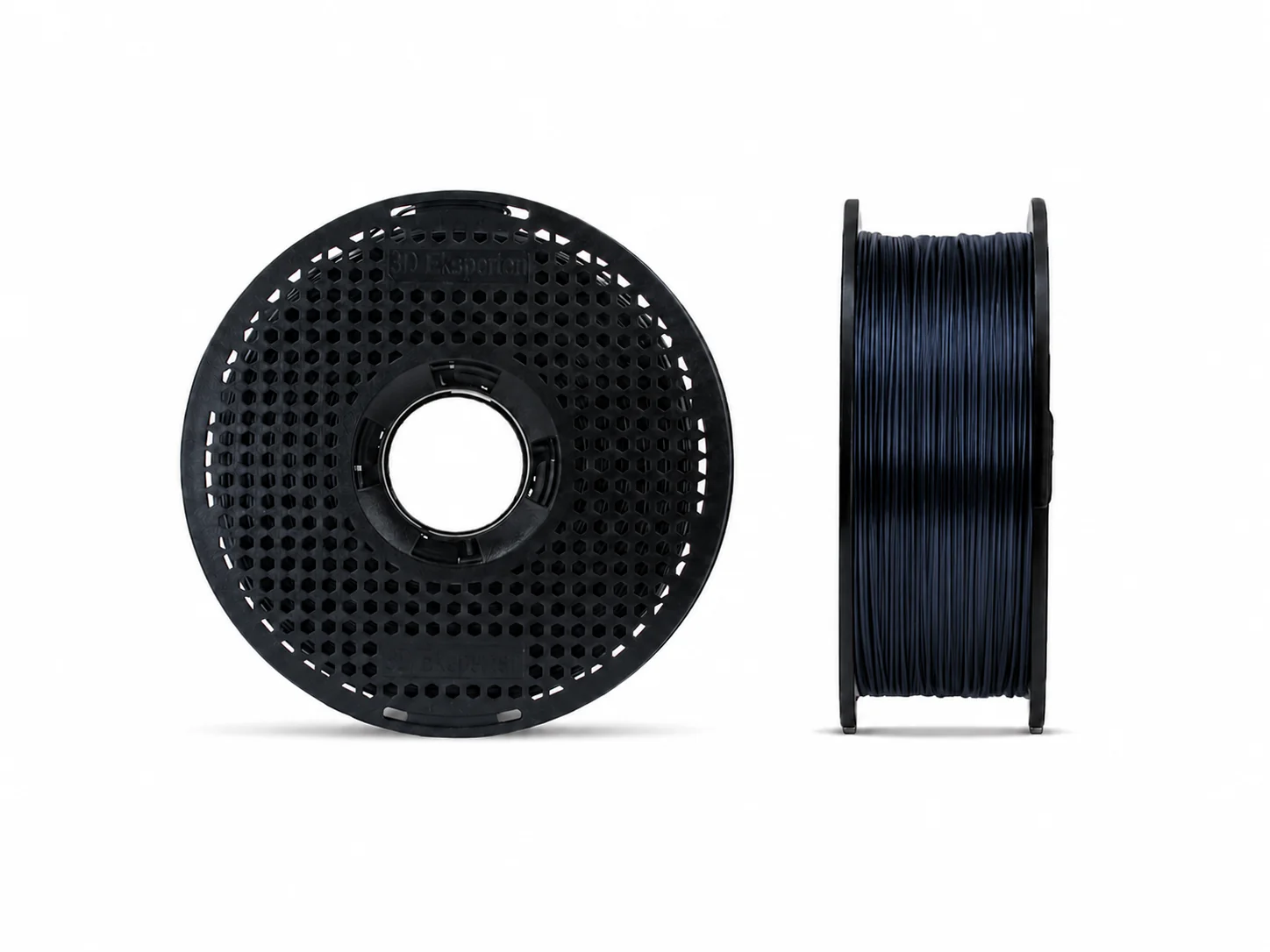 3DE Premium - PLA - Black in Blue - 1.75mm - 1kg