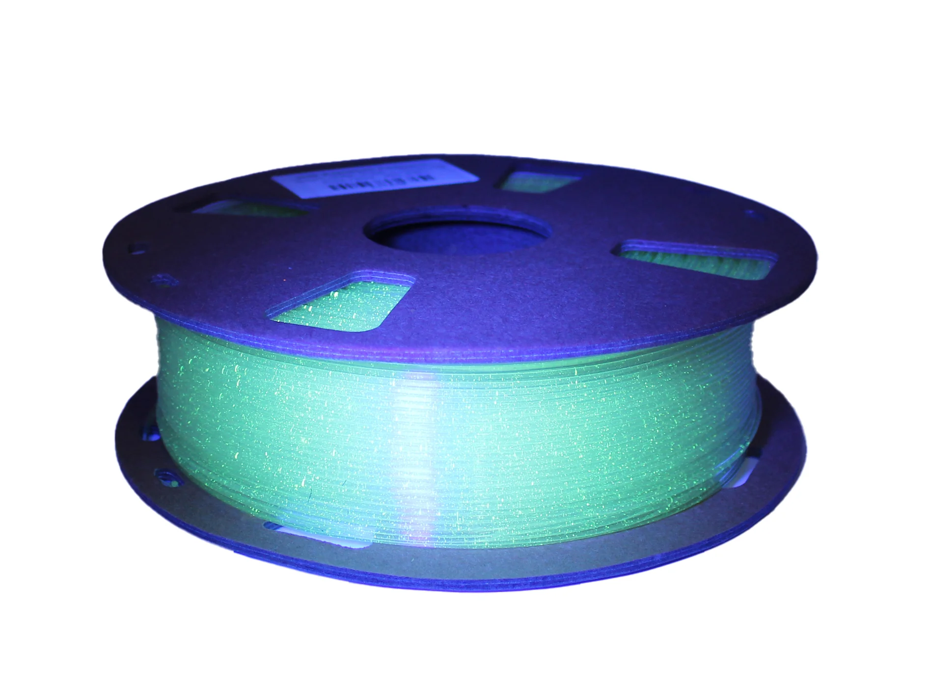 3DE Premium - PLA - Glow'n'Glitter Green - 1.75mm - 1kg - Image 4