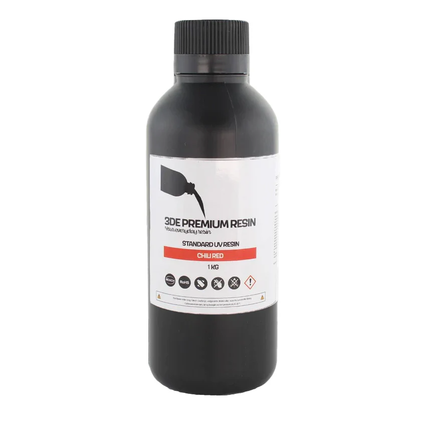 3DE Premium Resin - Standard - Chili Red - 1kg