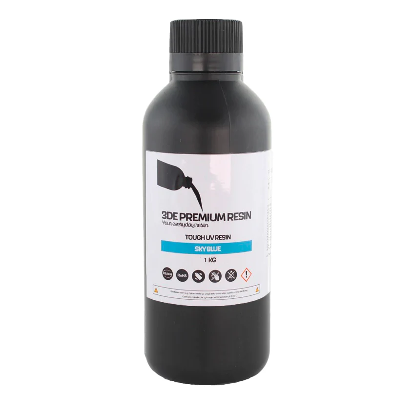 3DE Premium Resin - Tough - Sky Blue - 1kg