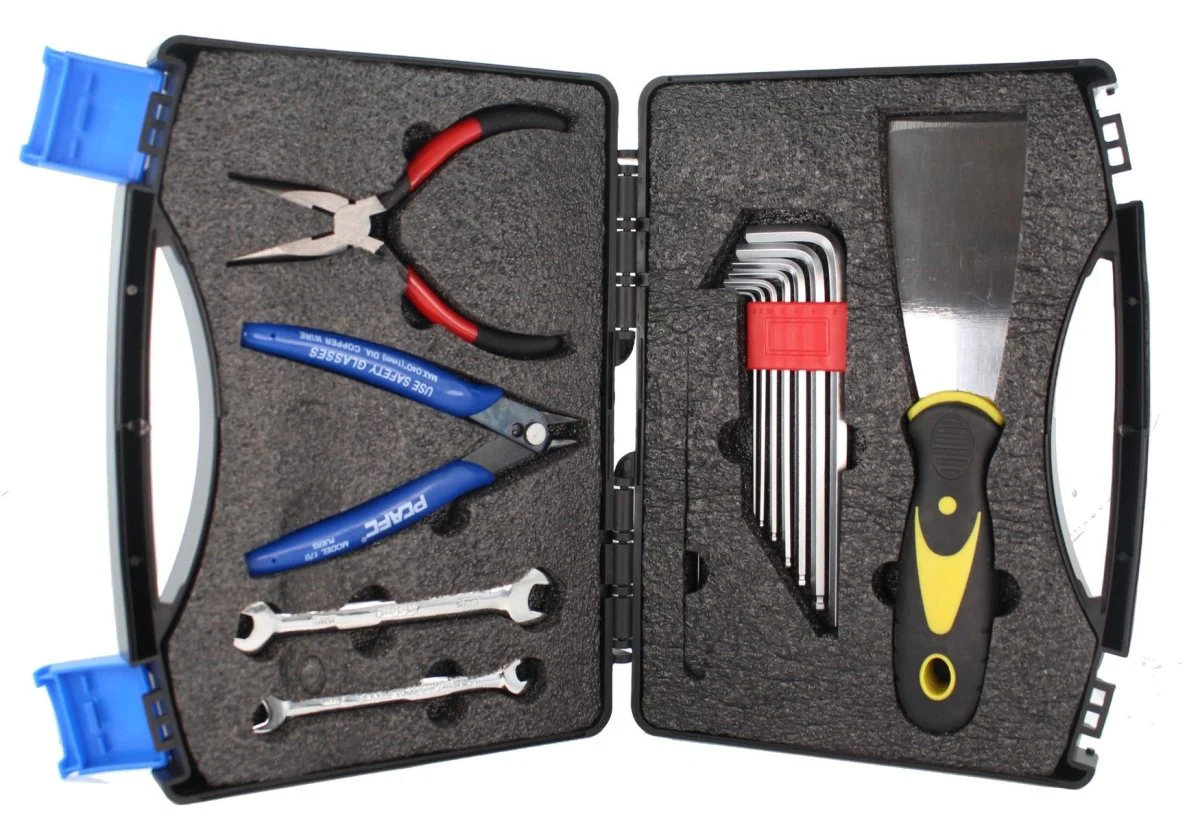 3DSUPREME - TOOL BOX - Tools for service, repair and maintenance - 12 pcs