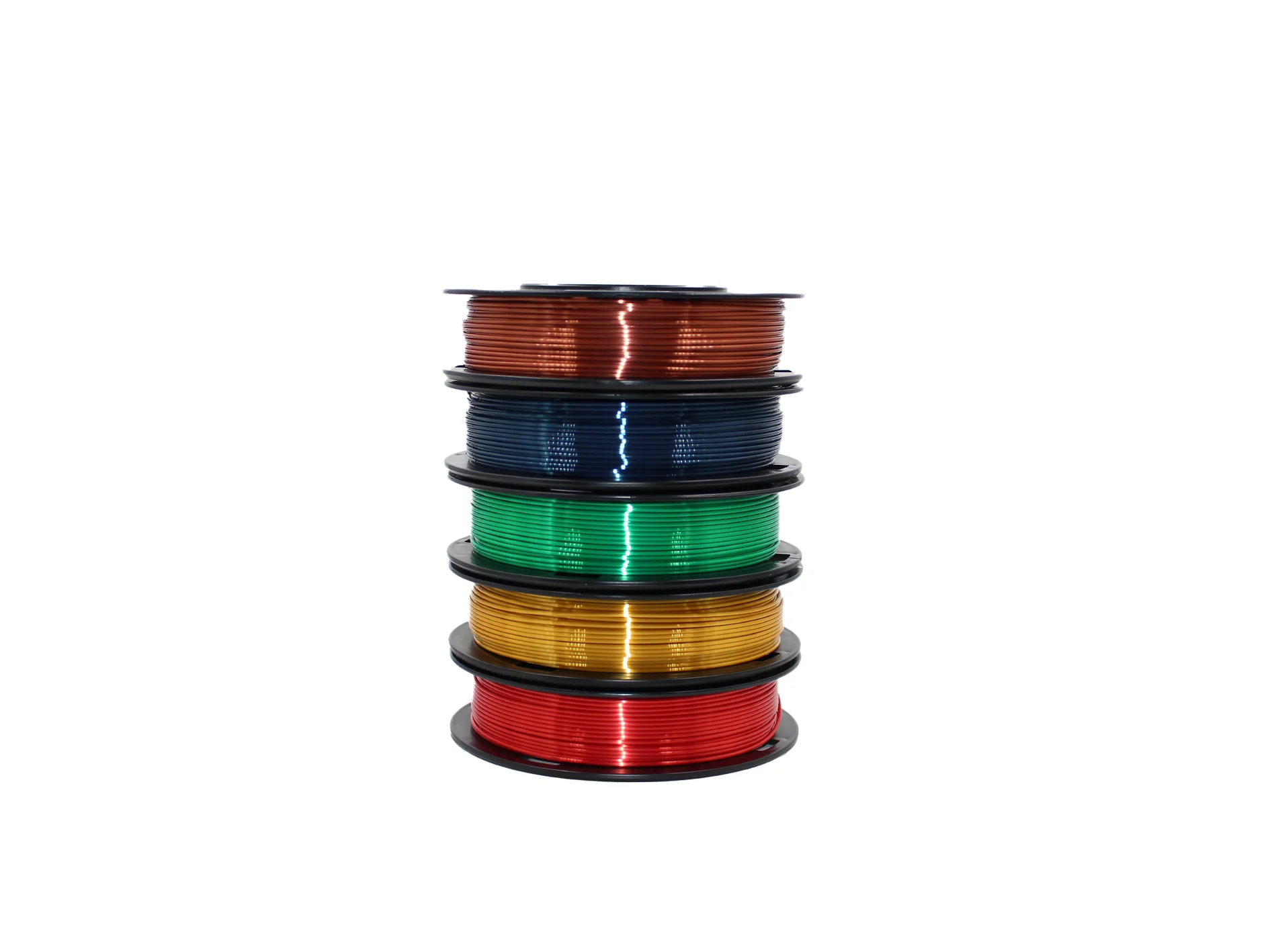 5 PACK - 3DE Premium - PLA Silky - 1.75mm - 5x0.25kg - Image 2