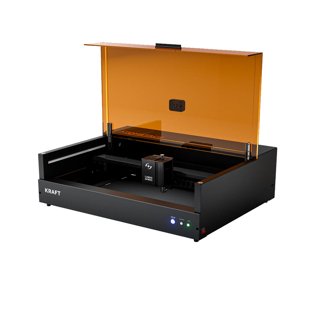 AtomStack - Kraft Dual-Laser Engraver - 20W Diode + 1.2W IR - Image 6