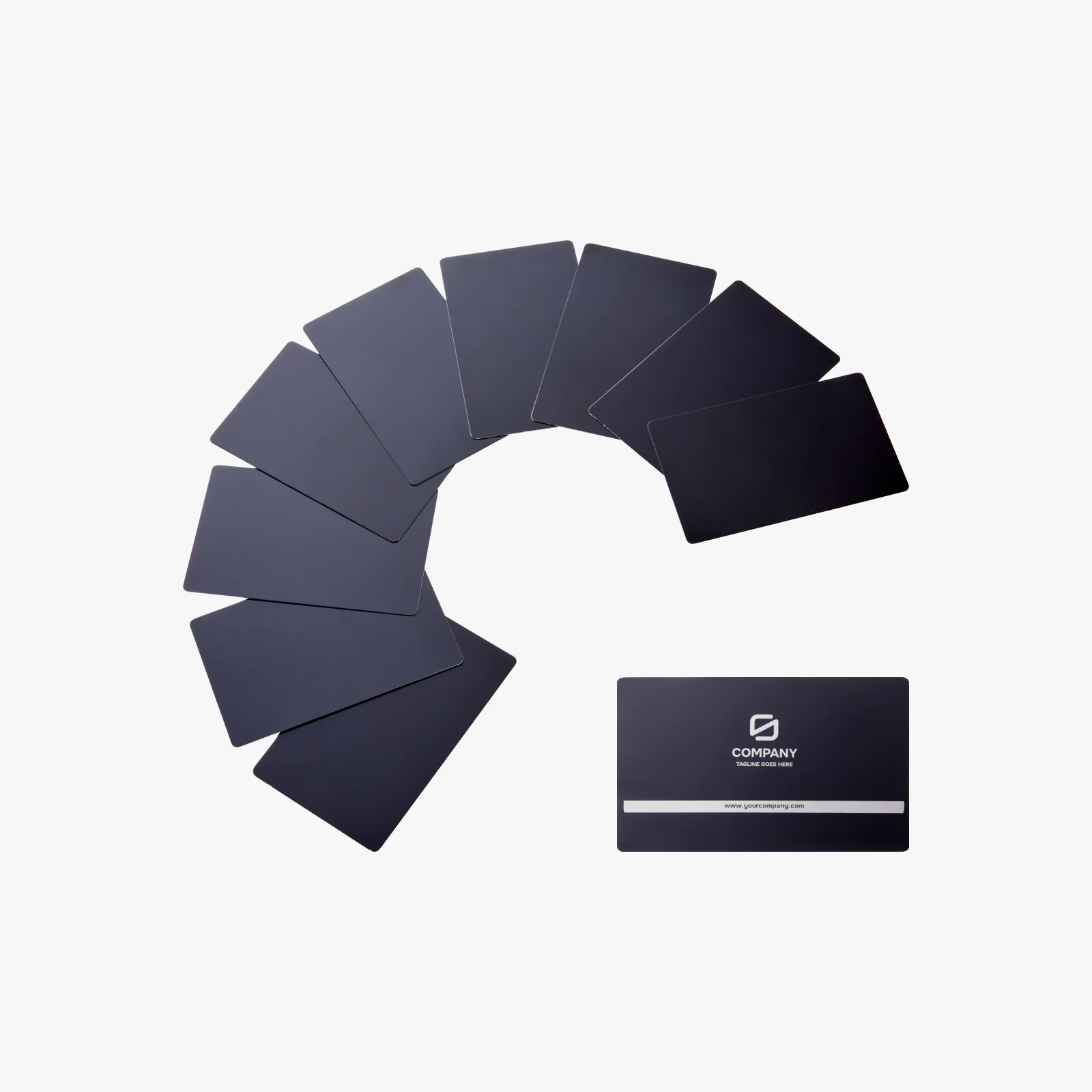 Bambu Lab - Aluminium Business Cards - Black (10pcs)