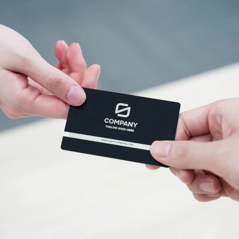 Bambu Lab - Aluminium Business Cards - Black (10pcs) - Image 2