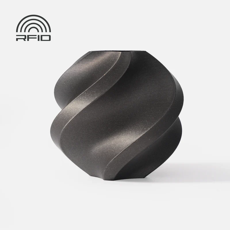 Bambu Lab - PLA Metal - Iron Grey - 1.75mm - 1kg - Image 2