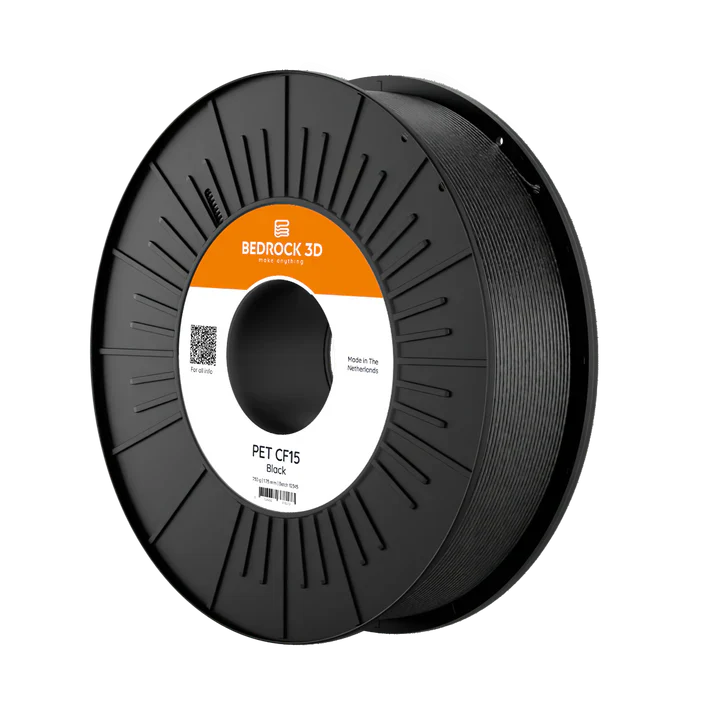 BEDROCK 3D - PET CF15 - Black - 1.75mm - 750g