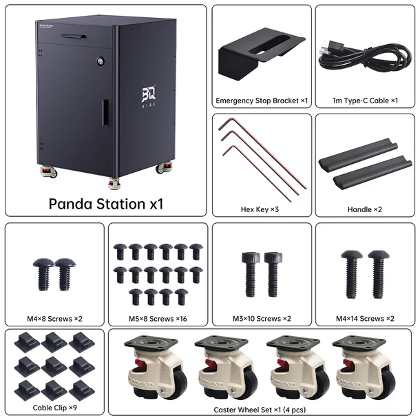 BIQU - Panda-Verse Storage Solution/Opbevaringsløsning - H2D/H2S - Image 4