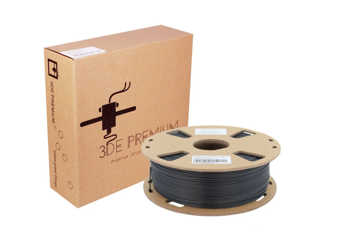 3DE Premium - PLA High Temp - Black - 2.85mm - 1kg