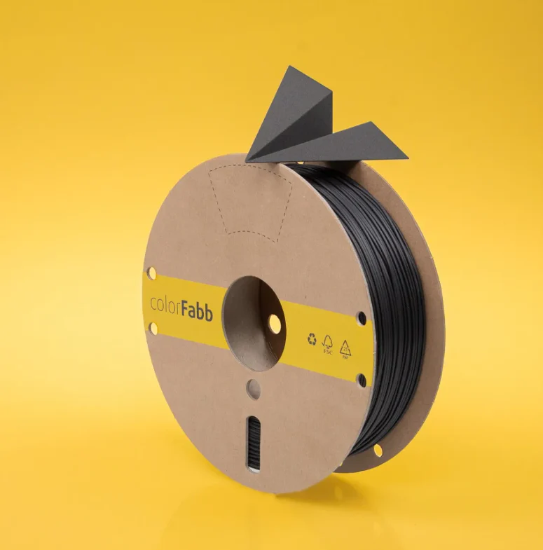 ColorFabb-Light Weight PLA HT - Black - 2.85mm - 750g - Image 2