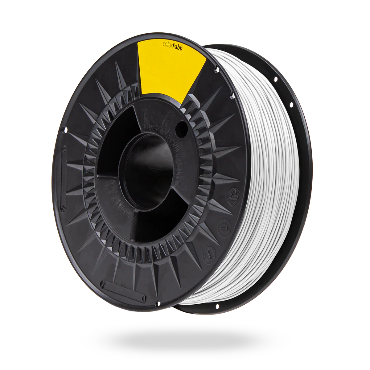 ColorFabb - PLA High Speed Pro - Semi-Matte Traffic White - 1.75mm - 1kg