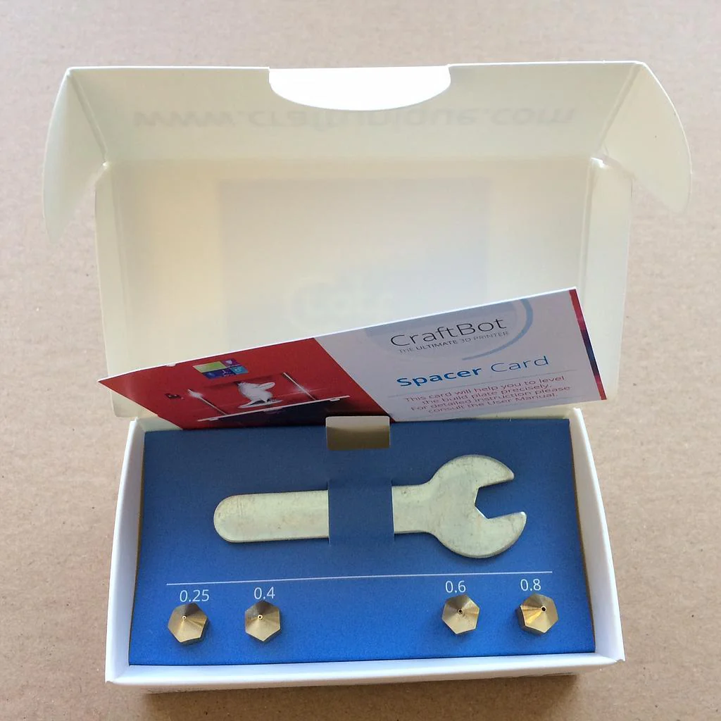 Craftbot Plus Pro - 3 N1 - Brass Nozzle Kit
