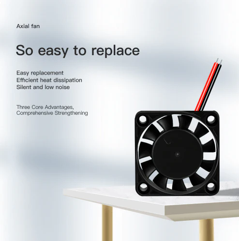 Creality 3D - 50x50x10 - Axial Fan/Blæser - 12V