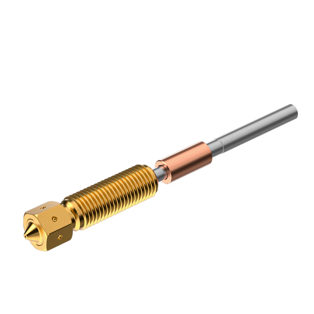 Creality 3D - Genuine E3D Brass High Flow Nozzle Assembly - 0.4mm - Image 2