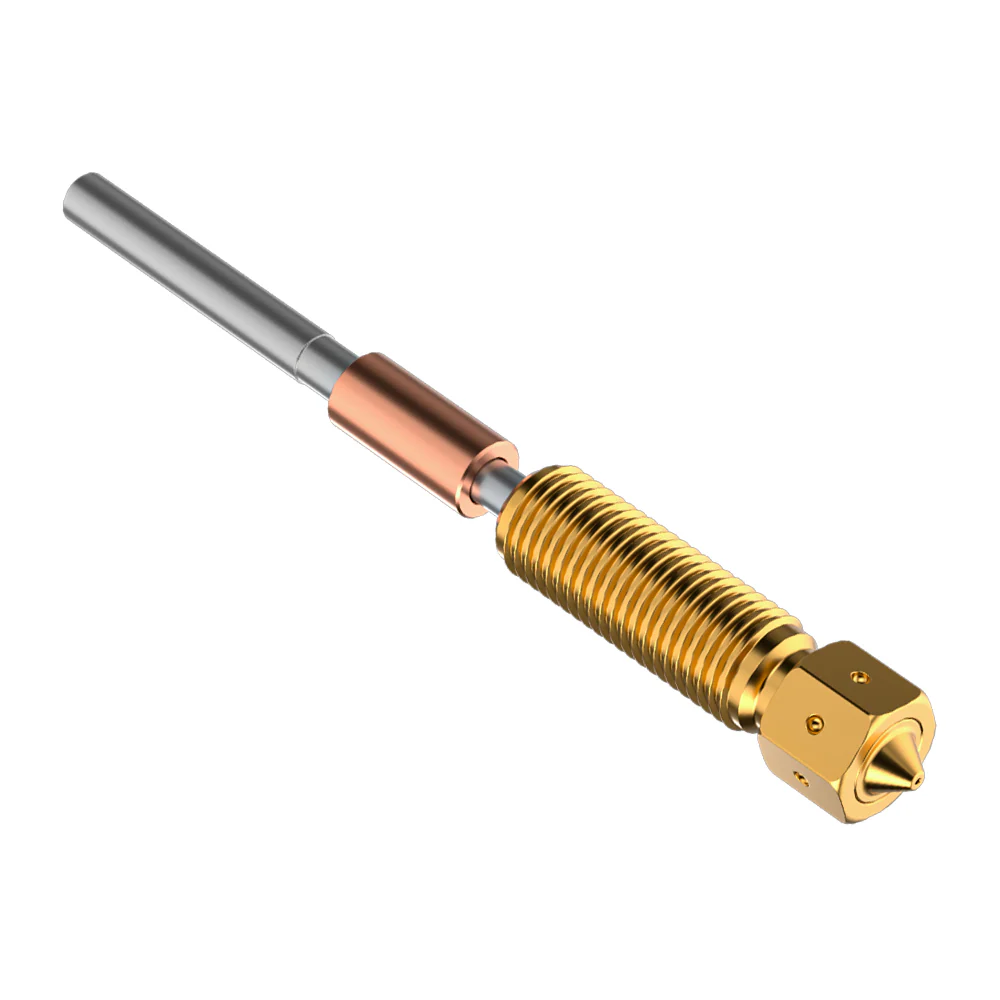 Creality 3D - Genuine E3D Brass High Flow Nozzle Assembly - 0.8mm - Image 3