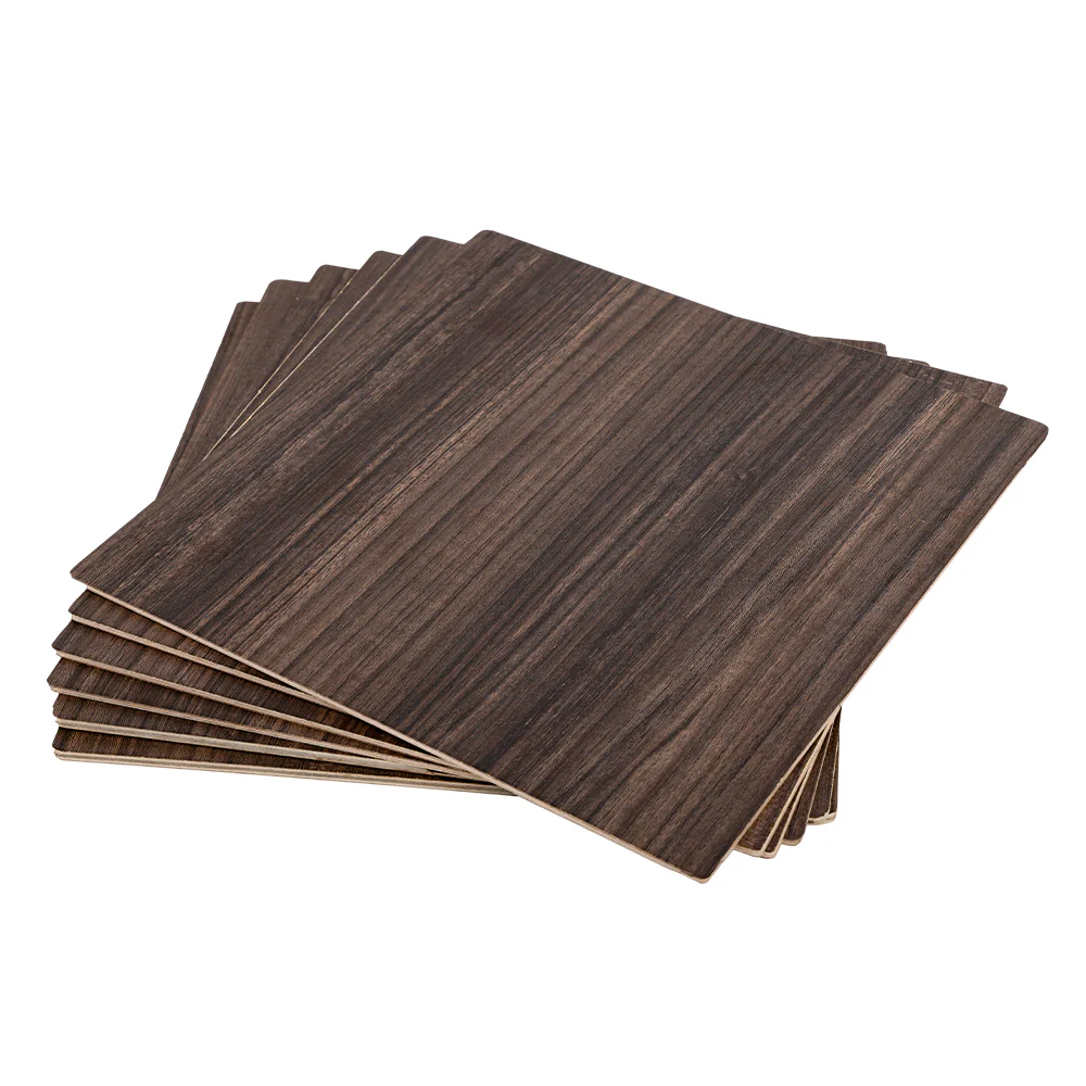 Creality 3D - Walnut Plywood Sheets (Intelligent Recognition) - 300x300x3mm (10pcs) - Image 4