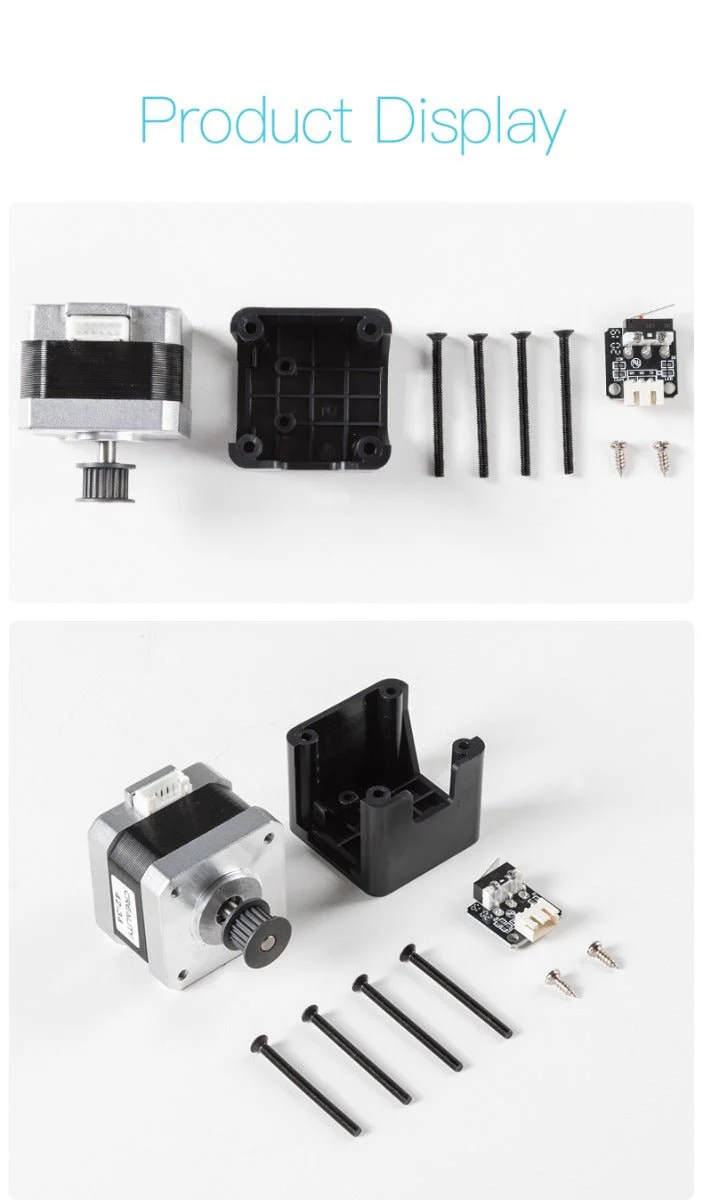 Creality 3D - X-axis Motor Kit with Endstop Switch - Ex. Ender-3 V2 - Image 13
