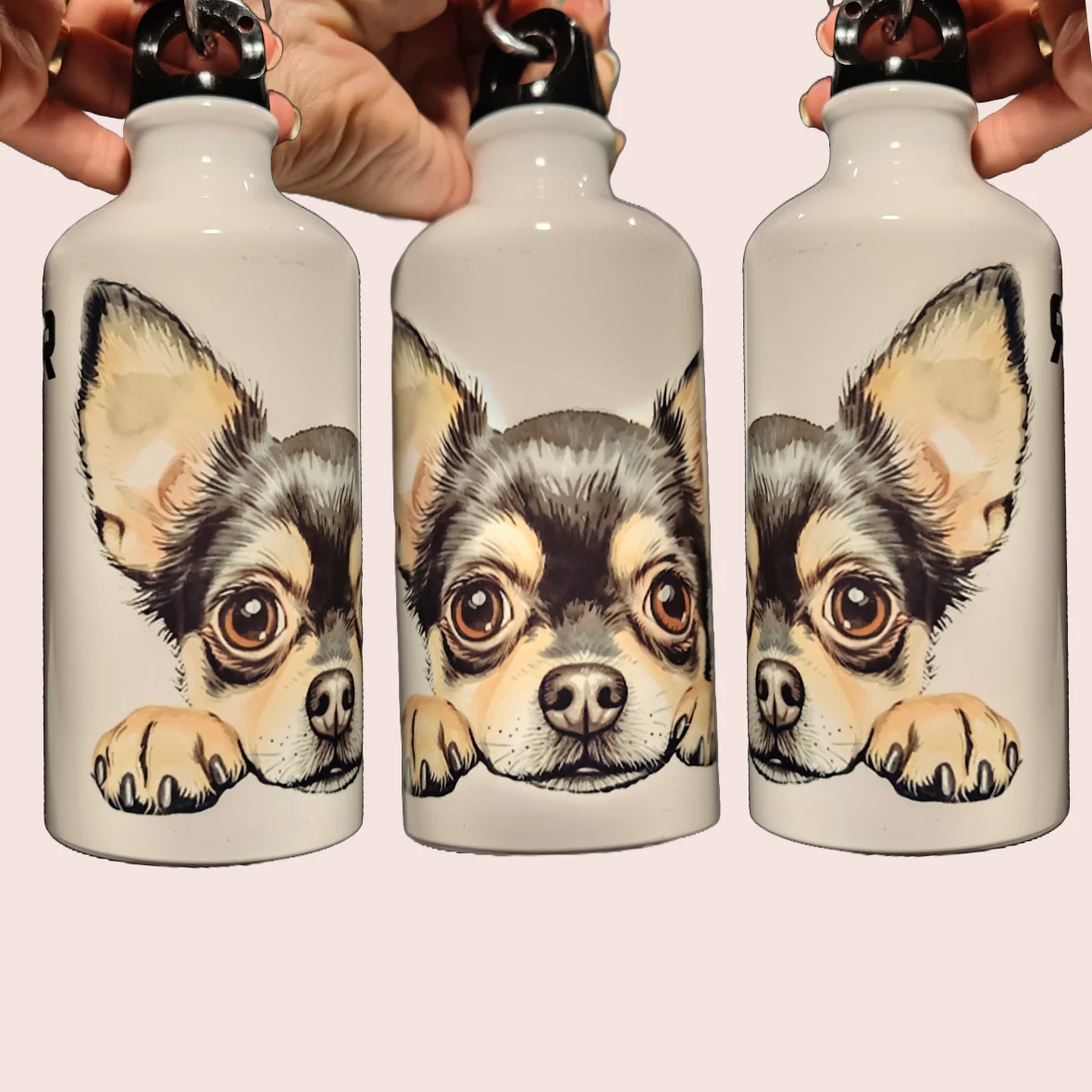 Drikkeflaske - Tourist Water Bottle - White - 500ml til Sublimation - Image 2
