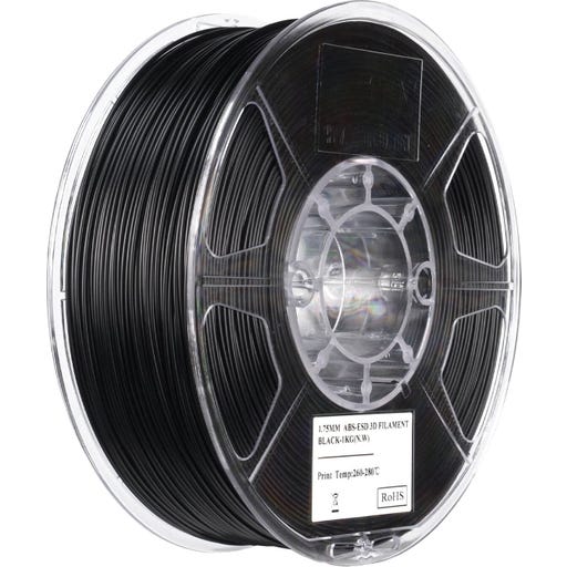 eSUN - ABS-ESD - Black - 1.75mm - 1kg