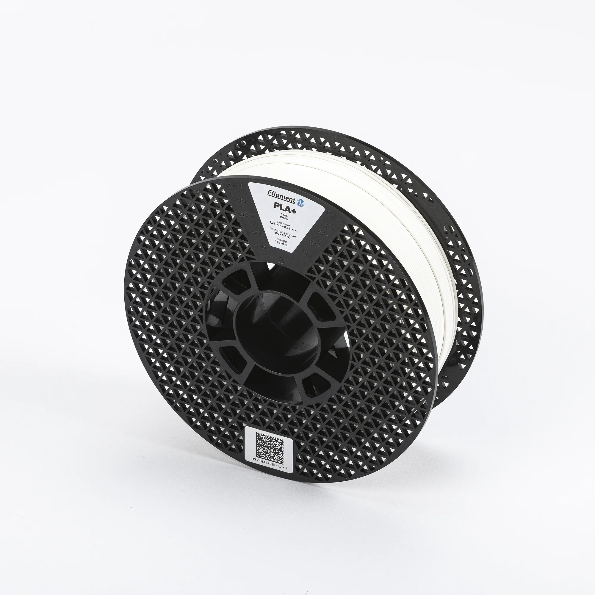 Filament PM - PLA+ - White - 1.75mm - 1kg - Image 4