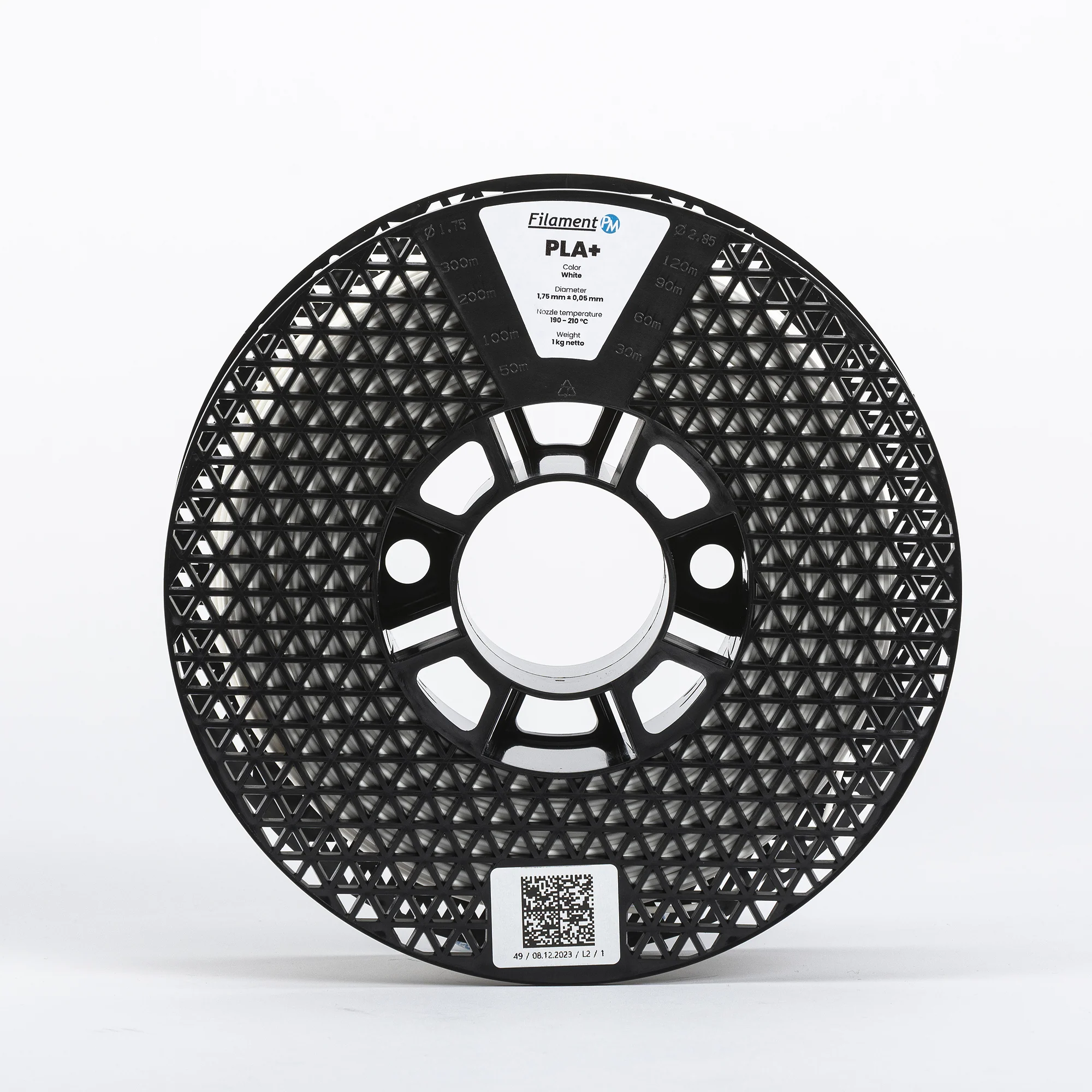 Filament PM - PLA+ - White - 1.75mm - 1kg - Image 5