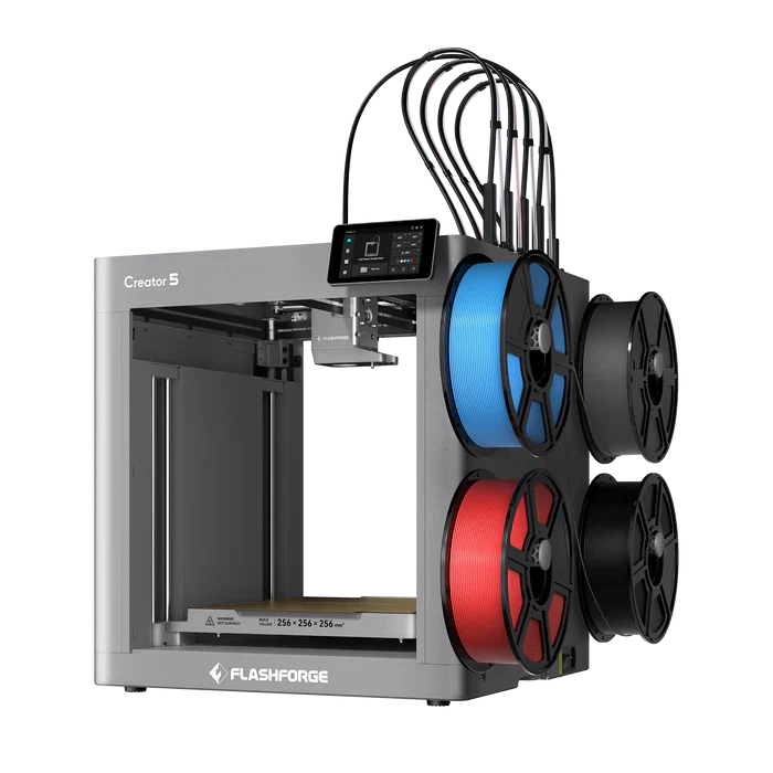 Flashforge Creator 5 - 4-Toolheads - 256x256x256mm - Image 3