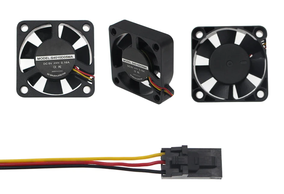 Fysetc - 40x10mm Fan/Blæser - 5V - Mini - Image 5