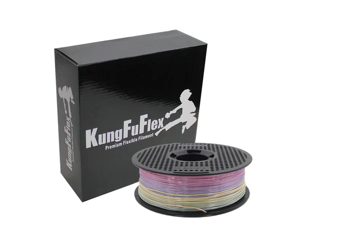 KungFuFlex - Hard Flex - 57D - Silk Rainbow - Jade Pool Palace - 1.75mm - 1kg