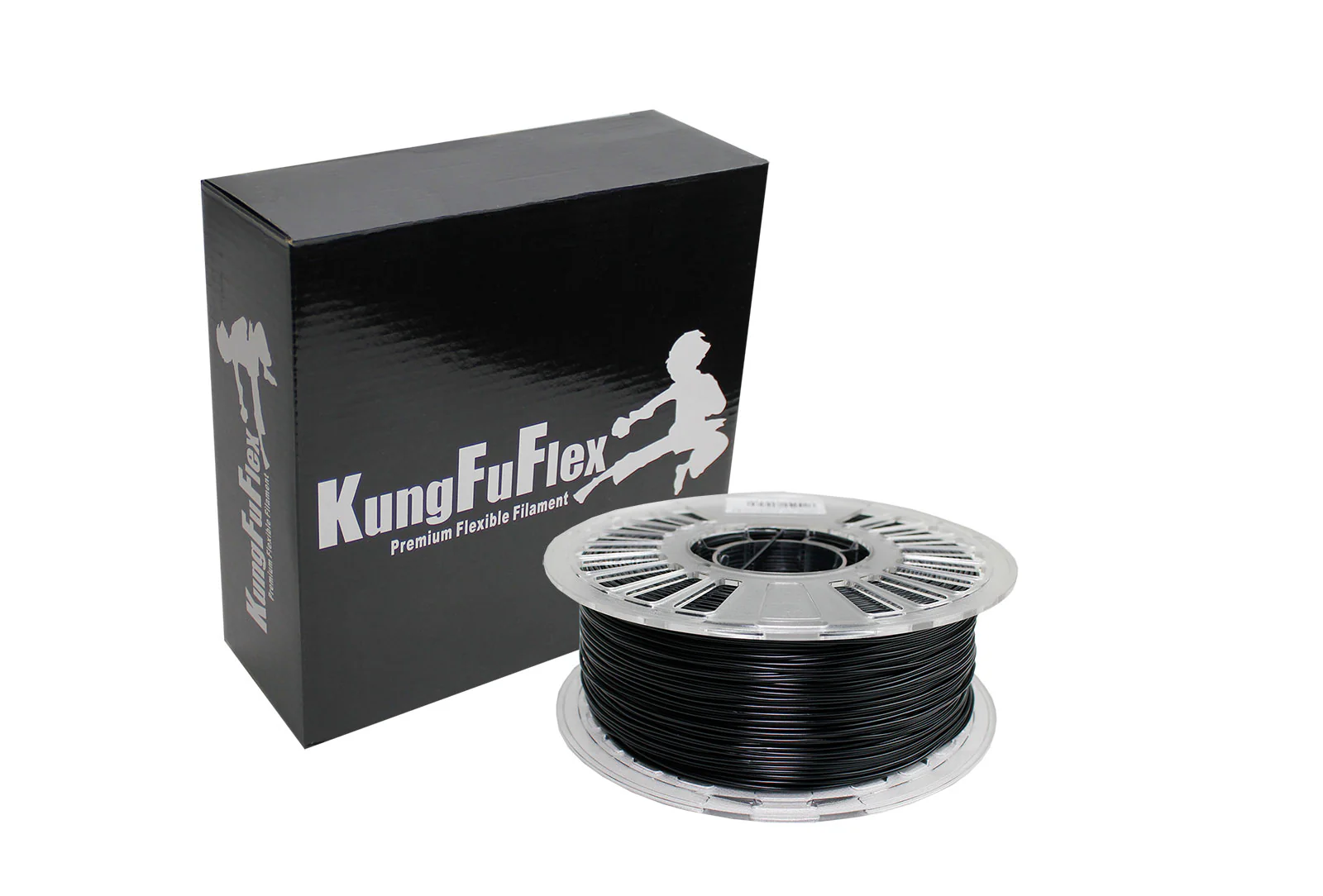 KungFuFlex - Medium Flex - 98A - Panther Black - 2.85mm - 1kg