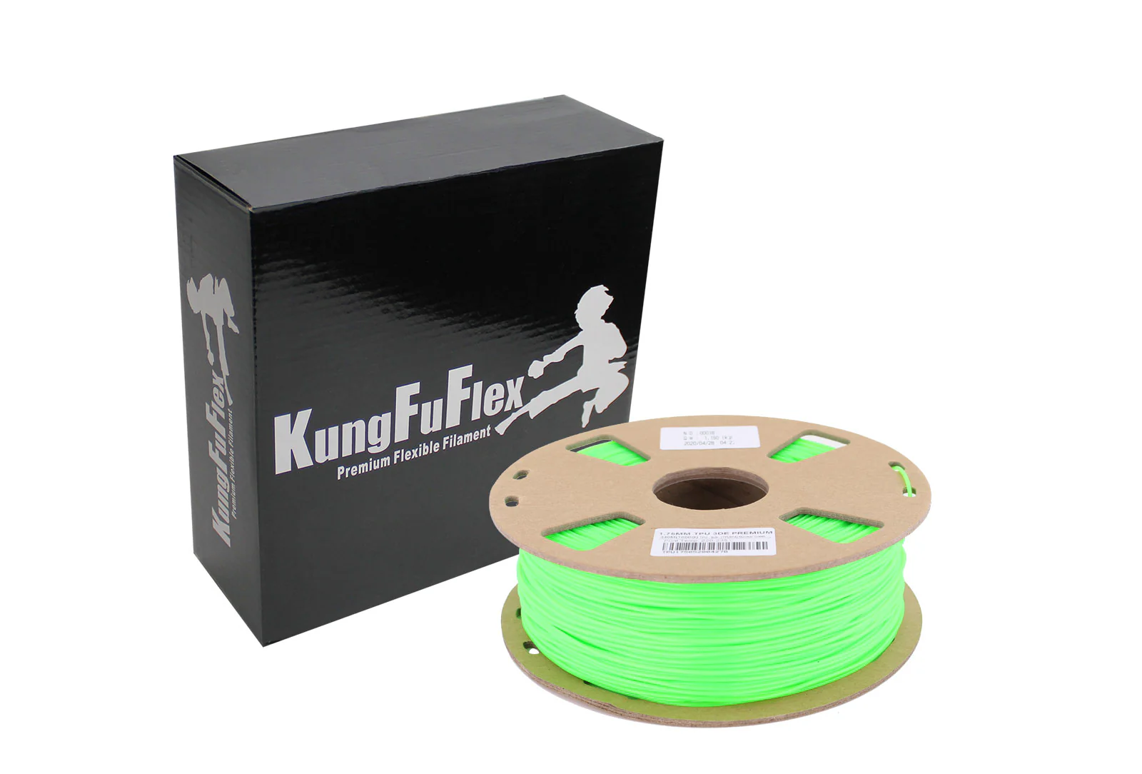 KungFuFlex - Soft Flex - 85A - Nuclear Green - 2.85mm