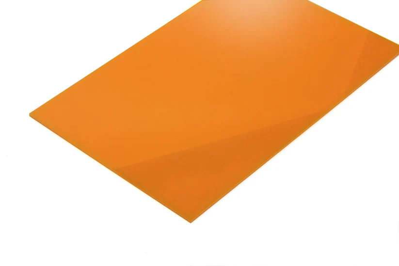 Lasersheets - Acrylic Opaque Gloss - Yellow - 400x300mm - 3mm