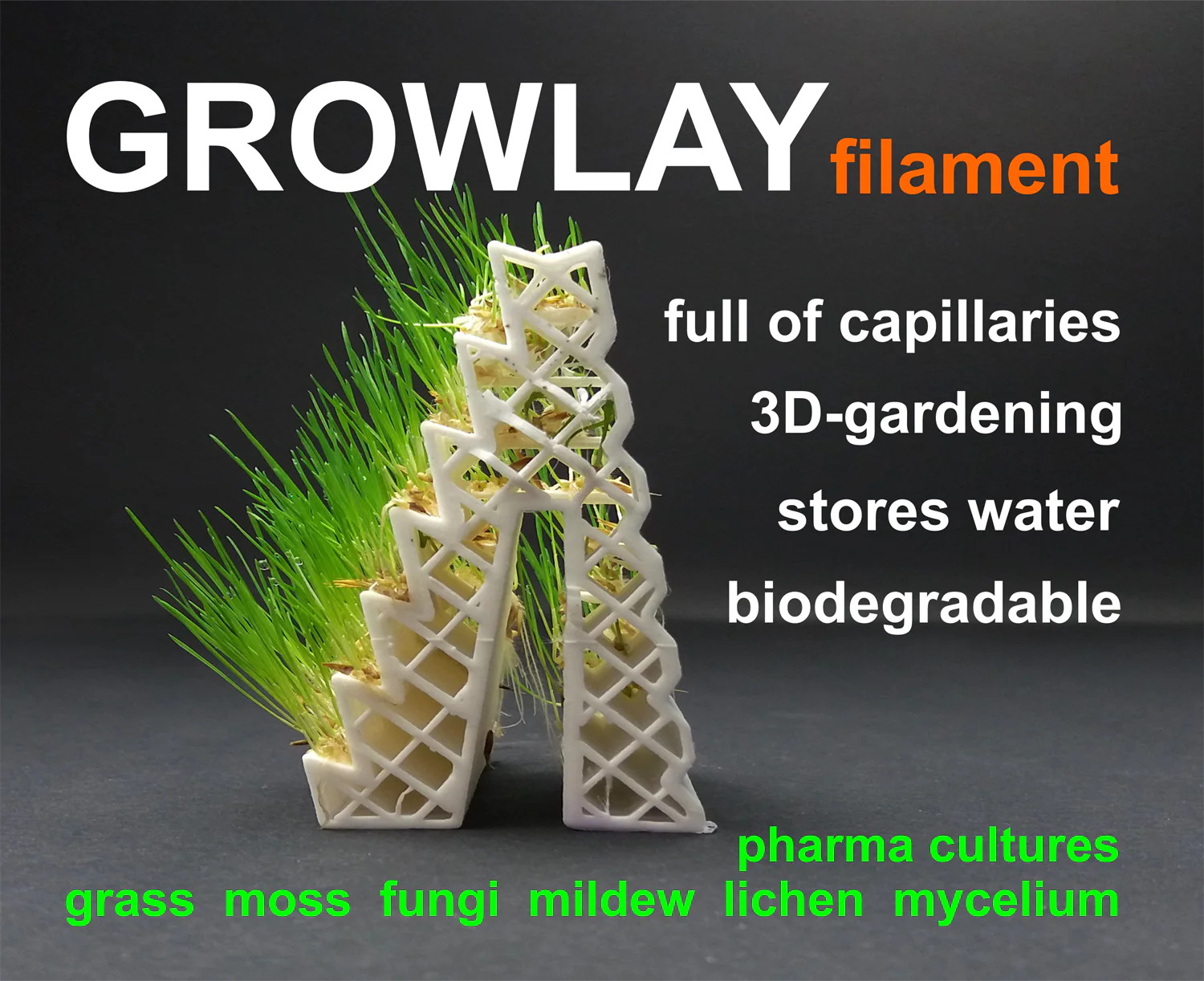 LayFilaments - GROWLAY - Brown - 1.75mm - 250g - Image 2