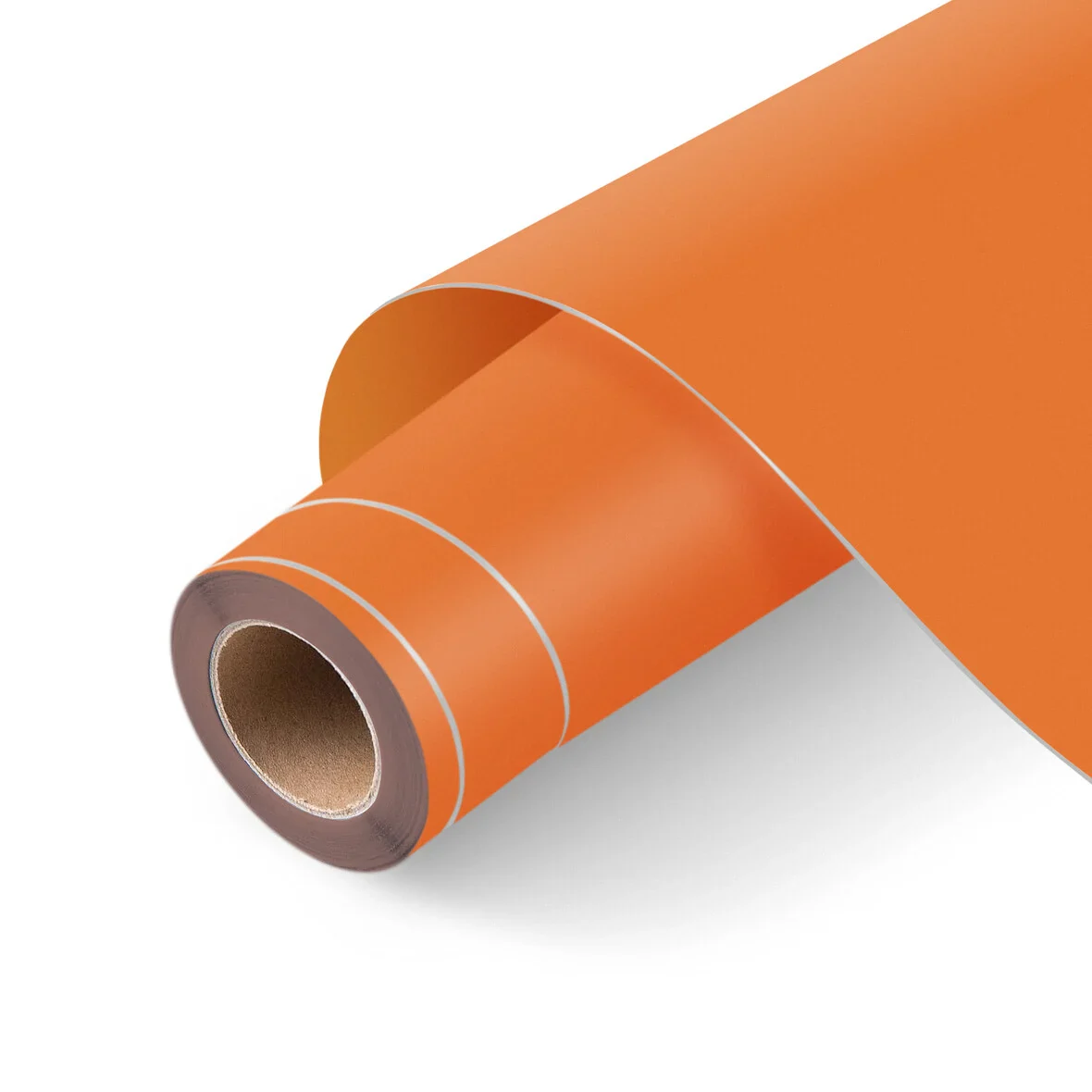 LOKLIK - Permanent Adhesive Vinyl - Matte - Orange - 30.5cm x 180cm