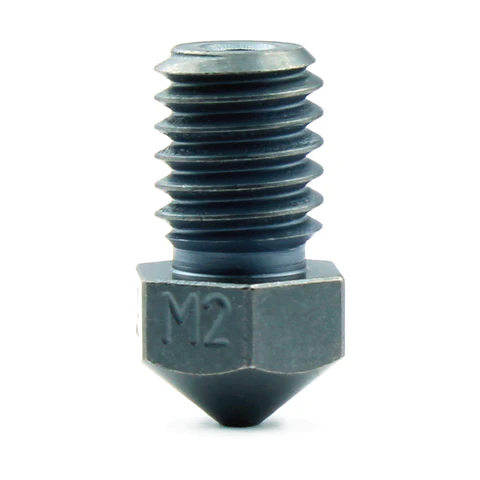 Micro Swiss - M2 Hardened High Speed Steel Nozzle RepRap - M6 - 1.75mm (Pick a Size)