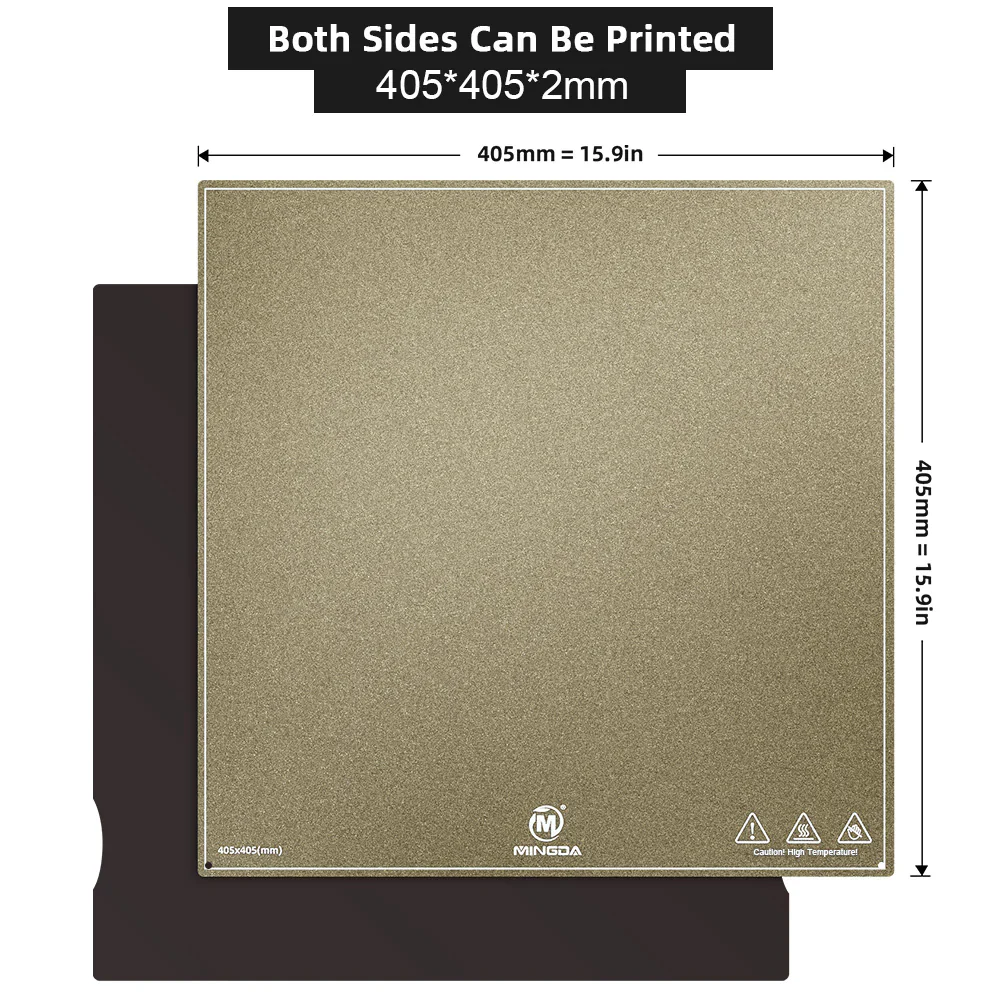 Mingda - PEI Sheet 405x405x2mm - Magician Pro - Image 2