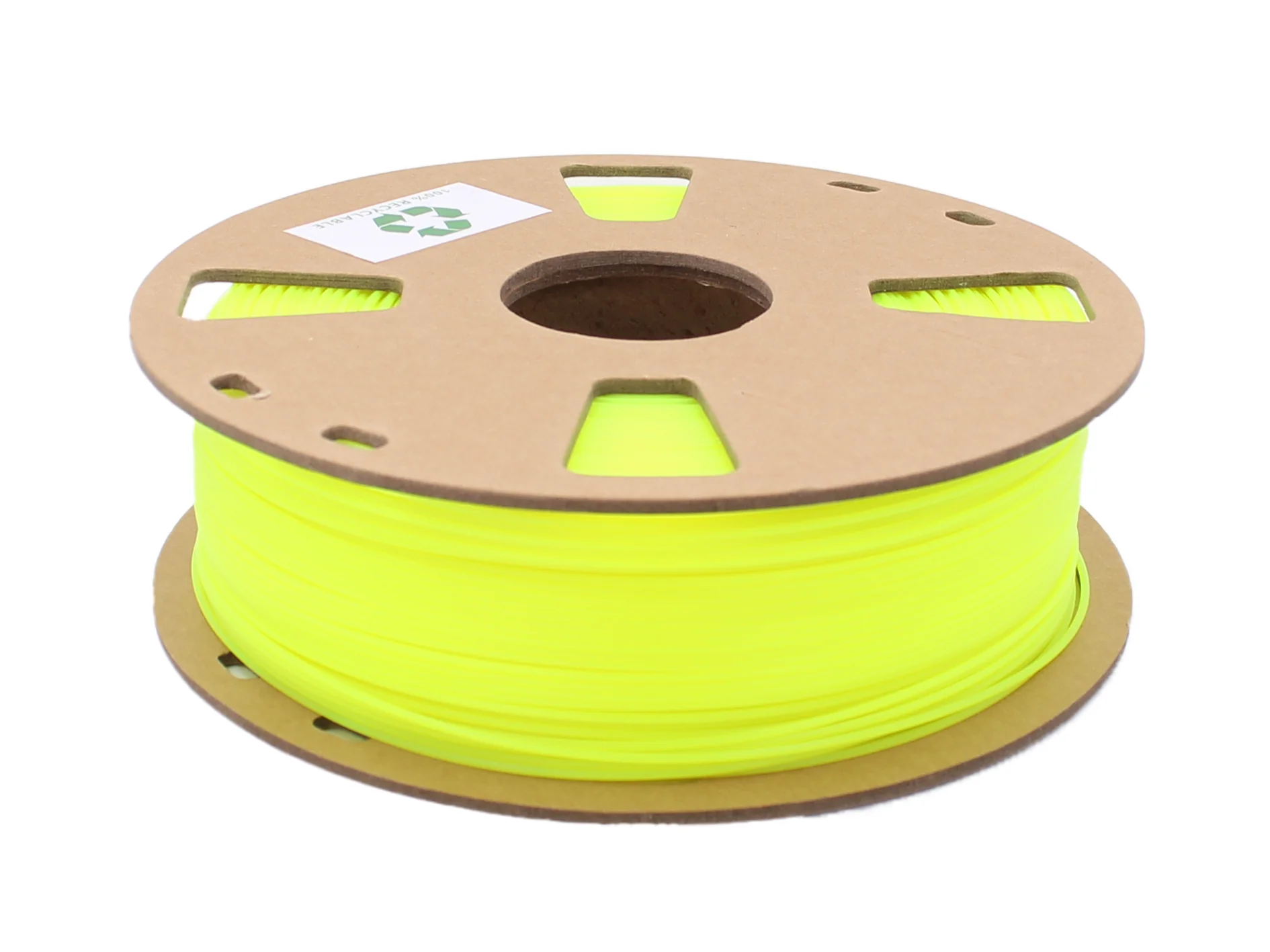 3DE Premium - PLA Fluorescent - Neon Yellow - 1.75mm - 1kg - Image 2