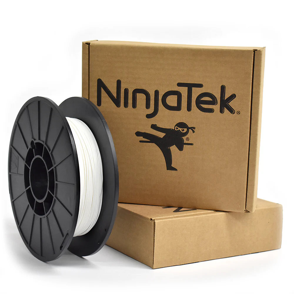 NinjaFlex Filament - Snow White - 1.75mm - 1kg - Image 2