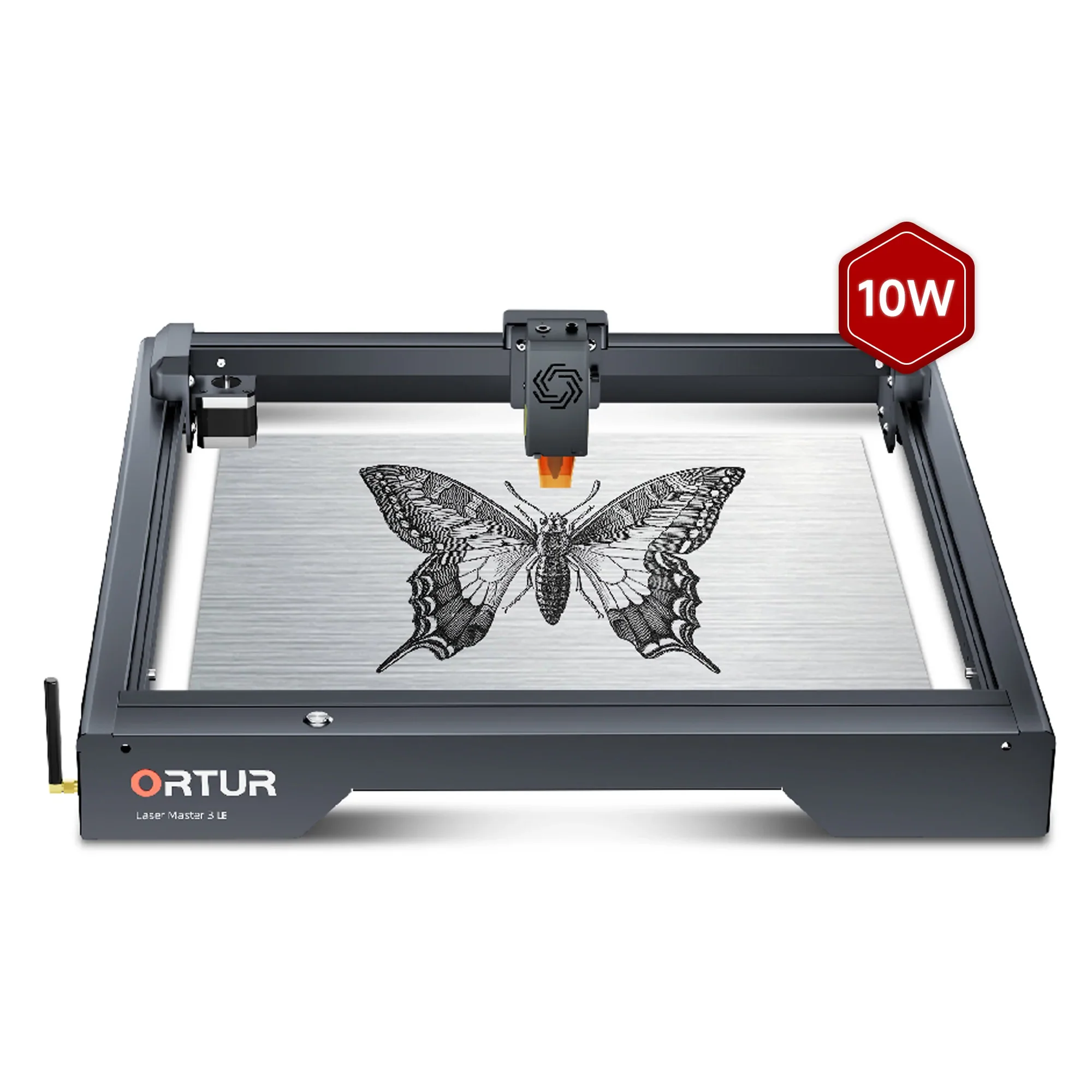 (UDGÅR) - Ortur Laser Master 3 LE - Laser Engraving & Cutting Machine - 10W