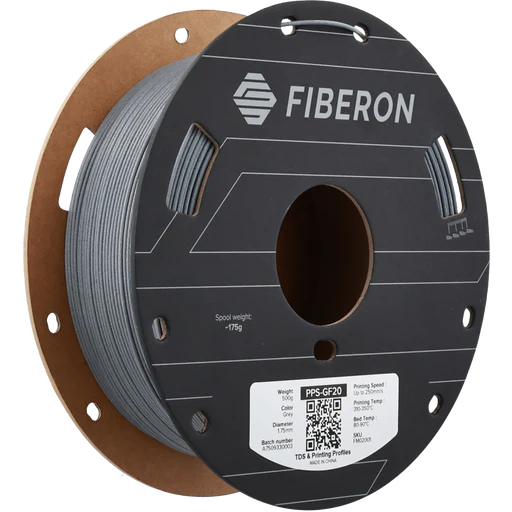 Polymaker™ - Fiberon PPS-GF20 - Grey - 1.75mm - 500g