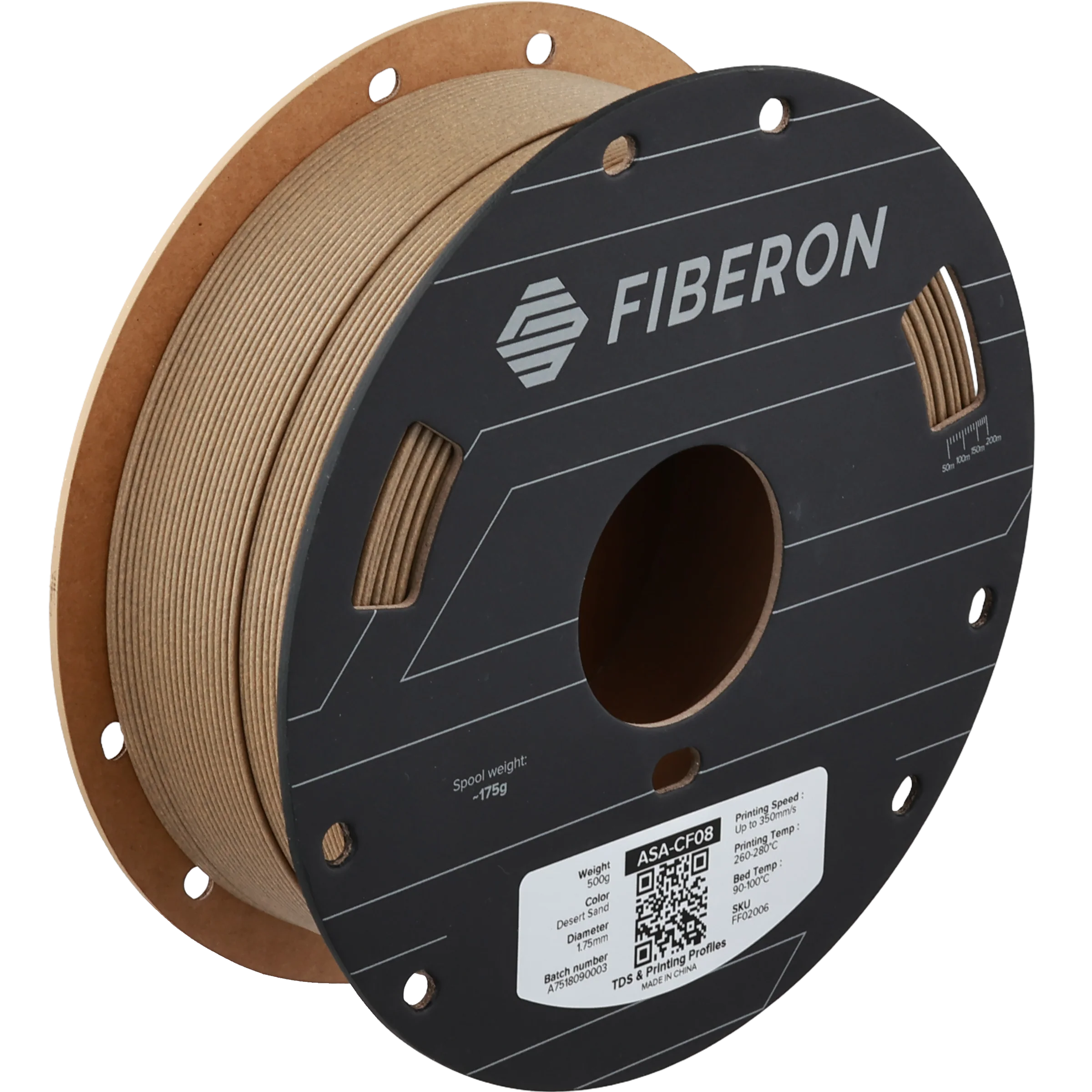 Polymaker - Fiberon™ ASA-CF08 - Desert Sand - 1.75mm - 500g
