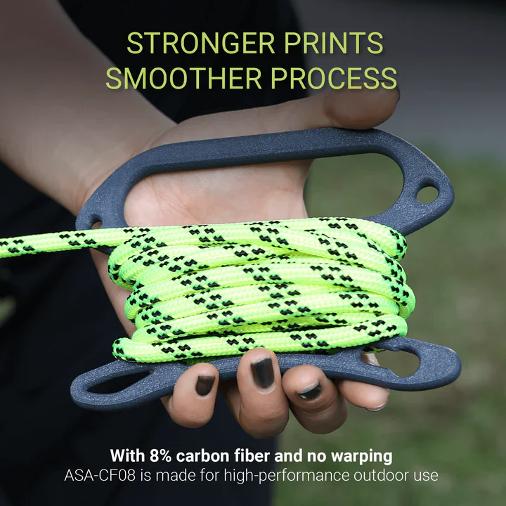 Polymaker - Fiberon™ ASA-CF08 - Dark Red- 1.75mm - 500g - Image 3