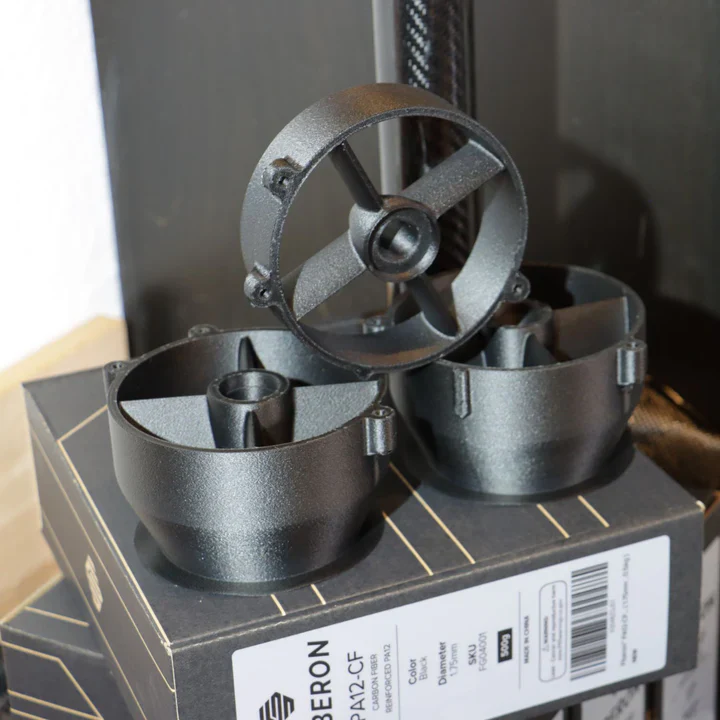 Polymaker - Fiberon™ - PA12-CF10 - Black - 1.75mm - 500g - Image 3
