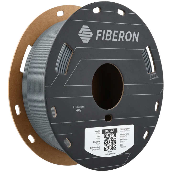 Polymaker - Fiberon™ - PA6-GF25 - Grey - 1.75mm - 500g - Image 5