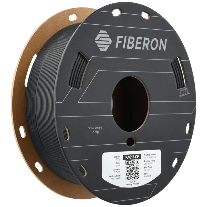 Polymaker - Fiberon™ - PA612-CF15 - Black - 1.75mm - 500g - Image 4