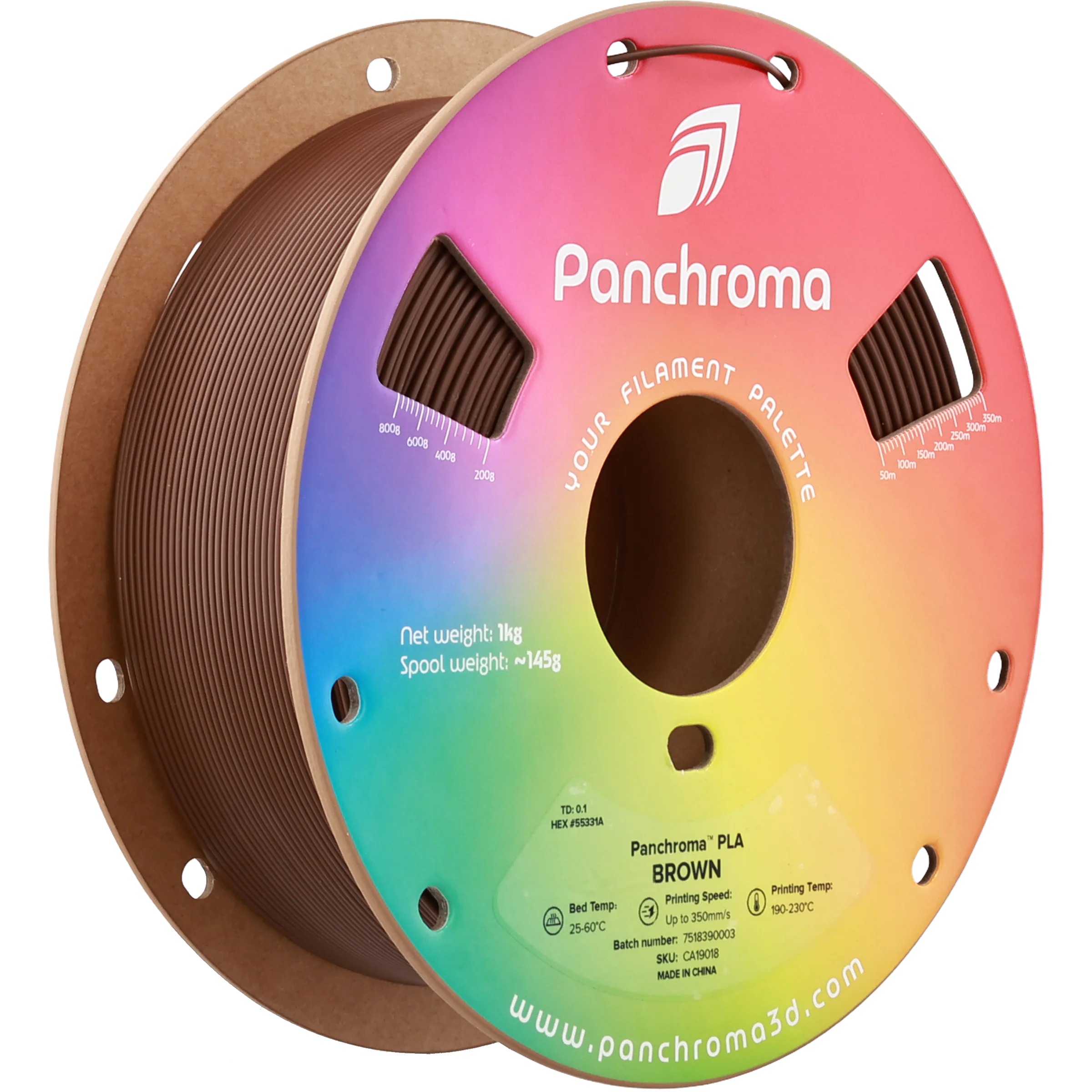 Polymaker - Panchroma™ PLA Basic - Brown - 1.75mm - 1kg