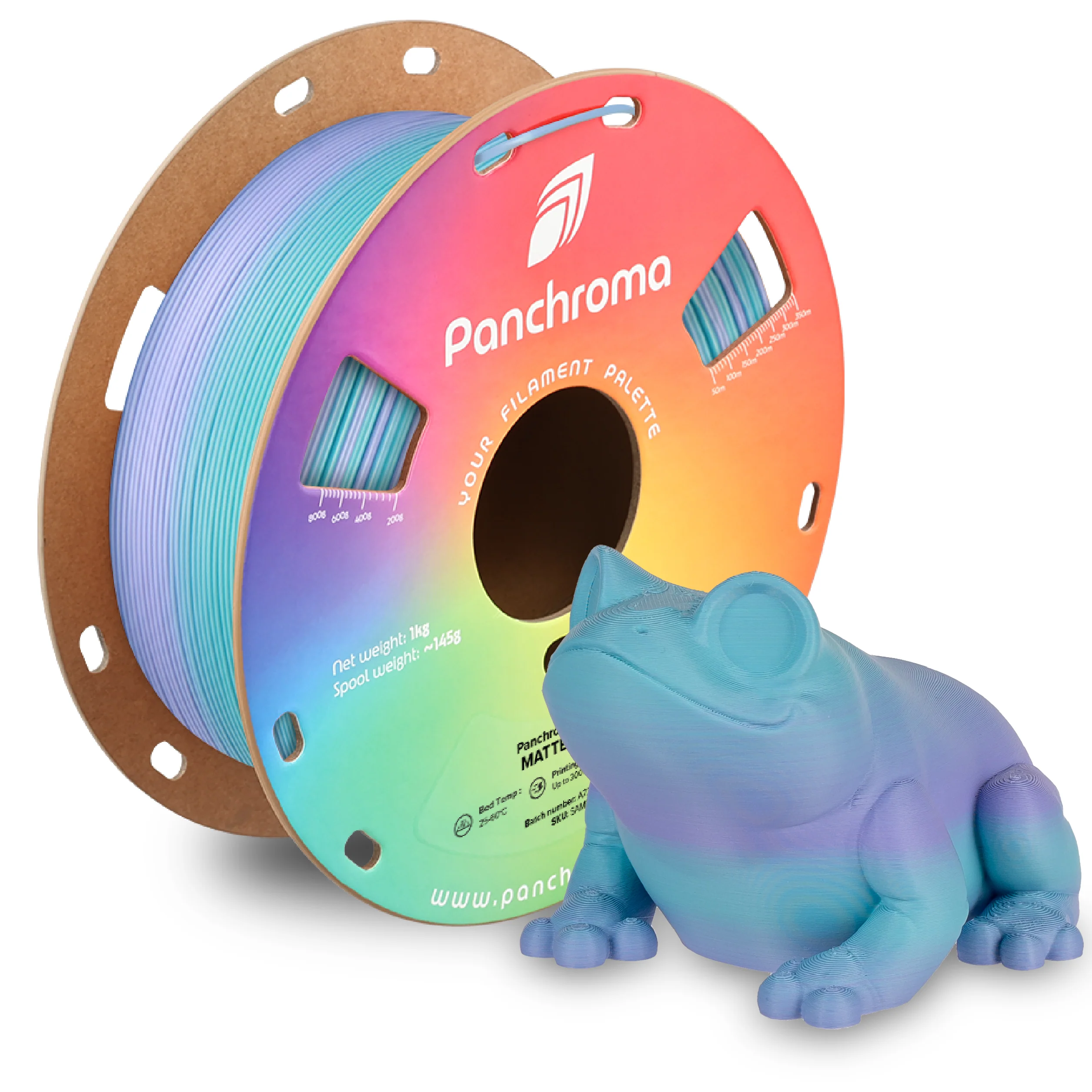 Polymaker - Panchroma™ PLA Gradient - Matte Winter - 1.75mm - 1kg