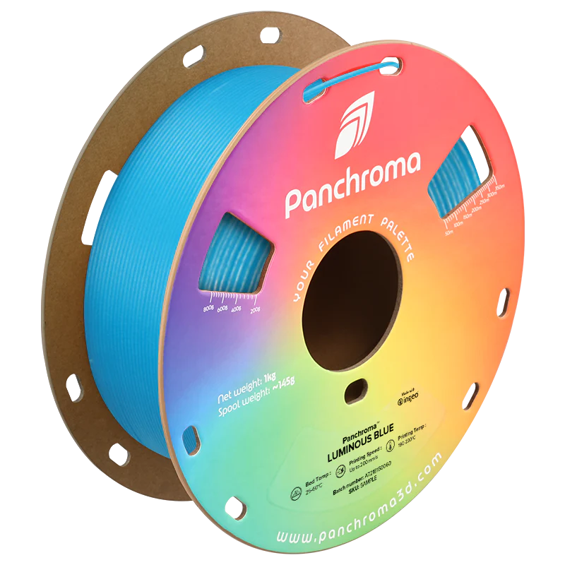 Polymaker - Panchroma™ PLA - Luminous Blue - 1.75mm - 1kg - Image 2