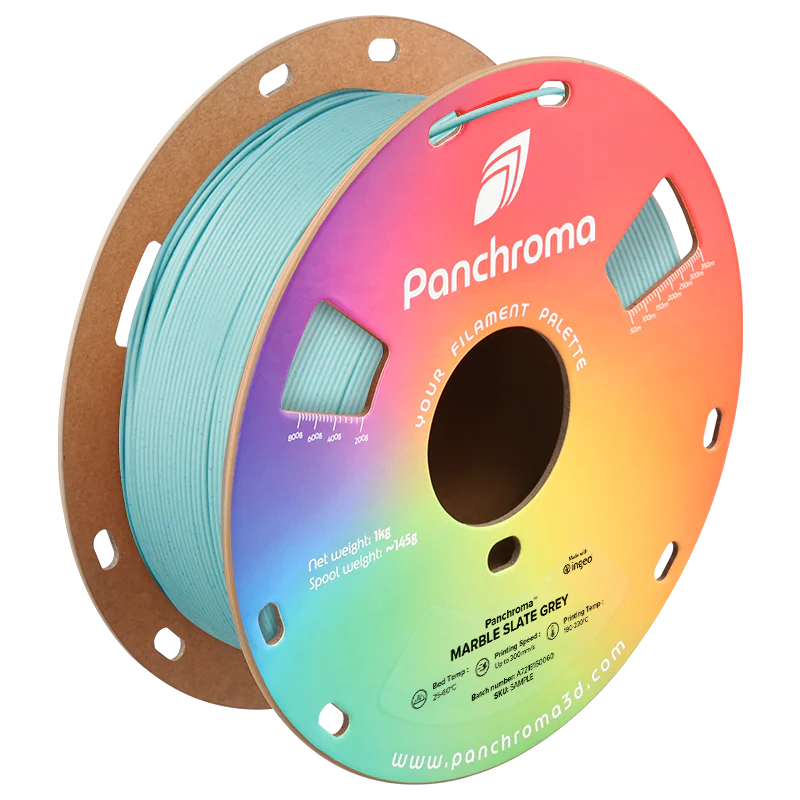 Polymaker - Panchroma™ PLA - Marble Slate Grey - 1.75mm - 1kg - Image 2